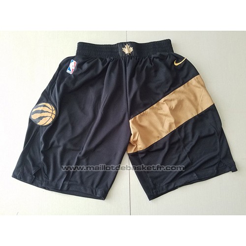Short Toronto Raptors Ville 2018 Noir